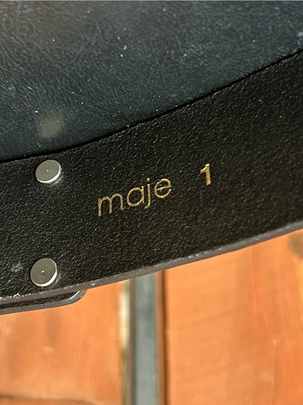 NWT Maje Amino leather Belt size 1/Small